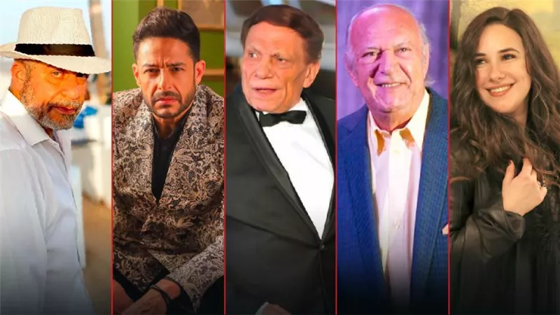 عادل إمام وحماقي وشريف منير وعمر خيرت وشيرى عادل يتصدرون التريند فى آخر 24 ساعة