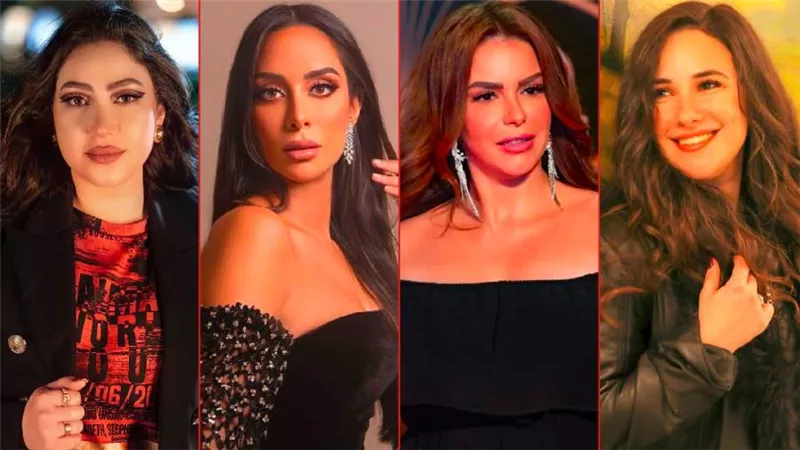 شيري عادل ودنيا عبدالعزيز وبسنت شوقي وبوسي .. نجمات أول مرة عيد الحب  