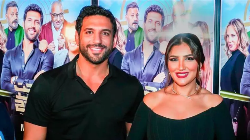 بالصور من دبى : العرض الخاص لفيلم تحت تهديد السلاح بطولة حسن الرداد ومي عمر