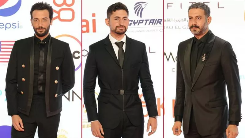 بالصور .. أجمل إطلالات رجالية على الريد كاربت في مهرجان القاهرة السينمائي