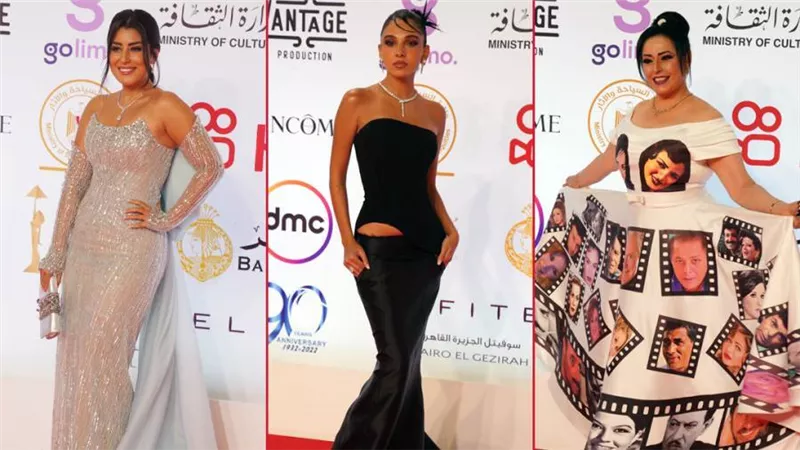 سلمى أبو ضيف وهند عاكف وأيتن عامر .. أسوأ إطلالات ريد كاربت القاهرة السينمائي الـ 44