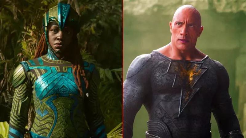 Black Panther  و BLACK ADAM .. الأول يحصد 342 مليون والثانى يجمع 352 مليون دولار حول العالم