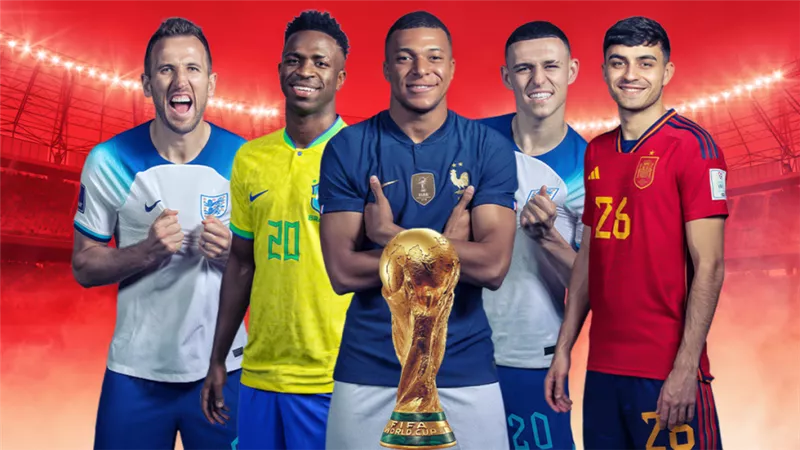 مبابي وفينسيوس وفودين وهارى كين وبيدري .. أغلى 5 لاعبين فى كأس العالم 2022