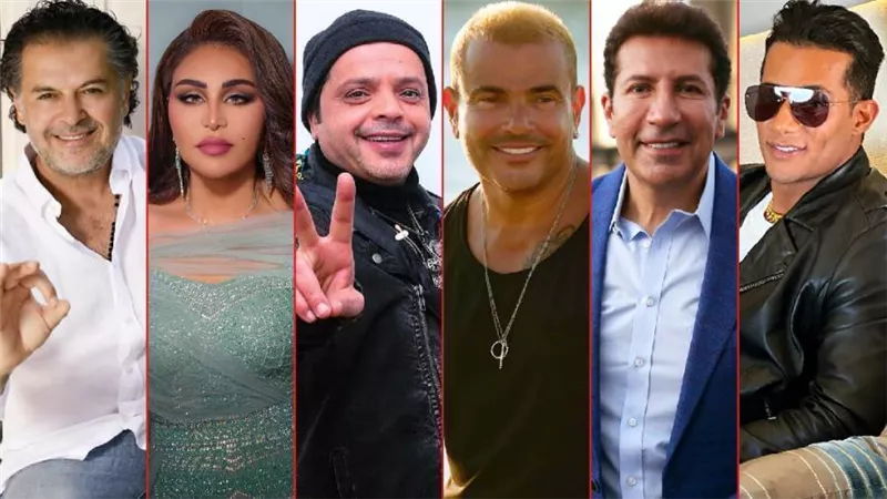 عمرو وهنيدي وهانى ورمضان وأحلام وراغب يحتفلون بفوز السعودية على الأرجنتين : فخر العرب