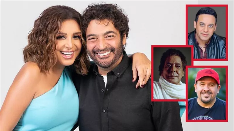 حميد لأنغام : منير غنى أولى ألحاني وأنا ومصطفى قمر وهشام عباس بنواجه المصايب بالضحك