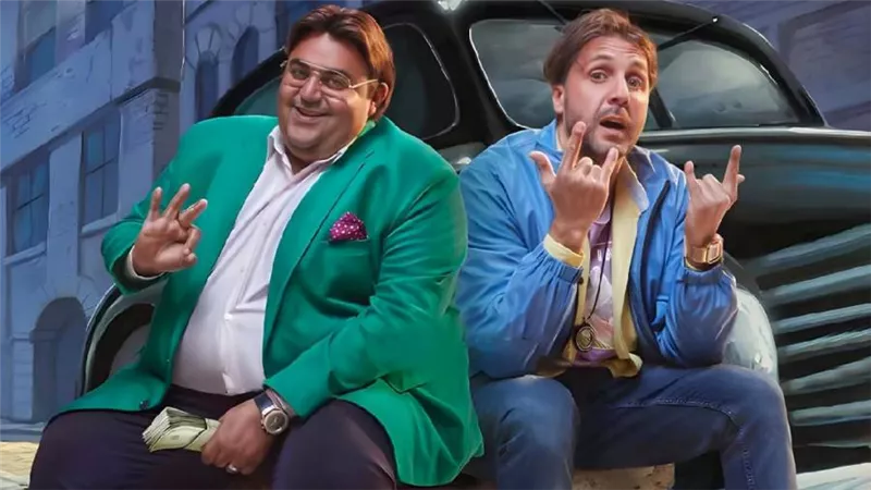 شيكو مدير أمن كومباوند وهشام ماجد يعمل فى مركز تعليم سواقة ضمن أحداث مسلسل اللعبة 4