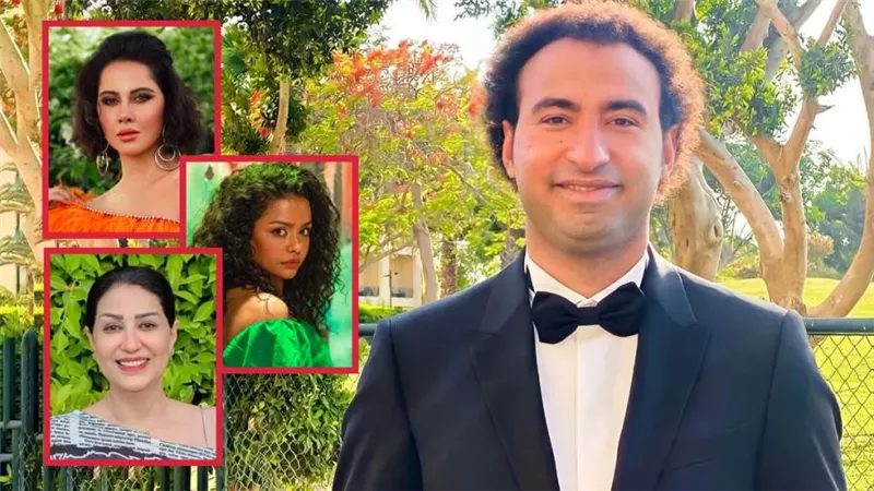 ياسمين رئيس ووفاء عامر وأسماء أبواليزيد ضيوف شرف مسلسل نصي التاني بطولة علي ربيع
