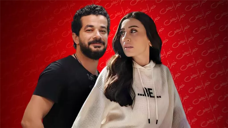 دينا الشربيني وشريف سلامة .. قصة حب على طريقة فيلم عالم عيال عيال 