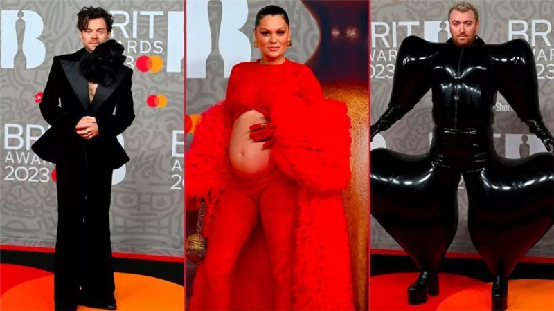 بالصور .. أغرب إطلالات النجوم والمشاهير فى حفل BRIT Awards 2023