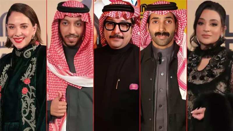 بالفيديو .. نجوم الفيلم السعودي الهامور يحتفلون بالعرض الخاص في مصر
