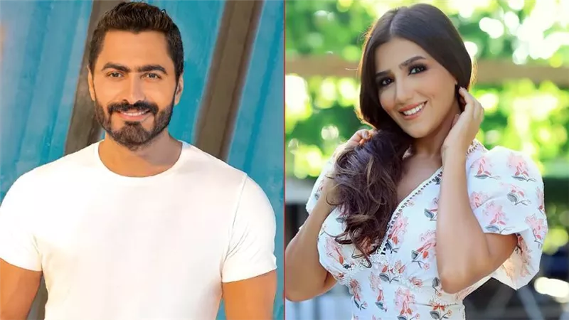 مي عمر تعتذر عن فيلم تاج بطولة تامر حسني : اتفقنا نتقابل في عمل تاني 