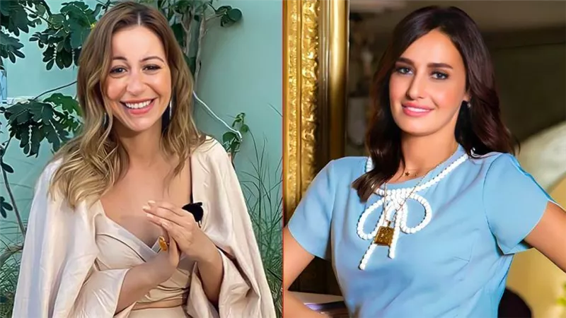 الأولى بسبب بوستر والثانية بسبب رقصة .. منة شلبي وحلا شيحة تتصدران تريند جوجل