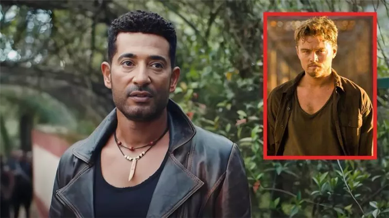 عمرو سعد في مسلسل الأجهر على طريقة ليوناردو دي كابريو في فيلم Blood Diamond