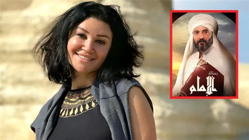أروى جودة اسمها حُسن وصاحبة دكان لبيع الأدوية في مسلسل رسالة الإمام بطولة خالد النبوي رمضان 2023