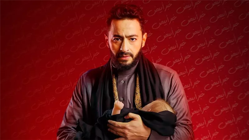 حماده هلال ينتهي من تسجيل 3 رباعيات فى مسلسله المداح بعنوان نور النبي وماليش غيرك وزي الطوفان