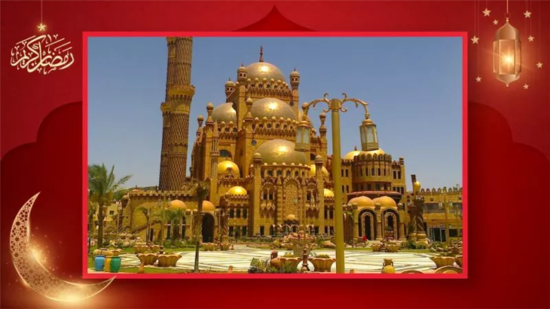 مسجد الصحابة بشرم الشيخ .. أيقونة فى فن العمارة الإسلامية ويضم مكتبة دينية ضخمة 