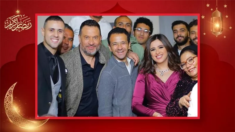 ياسمين عبدالعزيز وأحمد العوضي ينتهيان من تصوير آخر مشاهد مسلسل ضرب نار