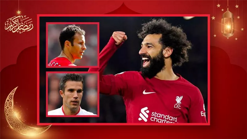 محمد صلاح يصنع التاريخ مجددًا بالدوري الإنجليزي ويتفوق على ريان جيجز وفان بيرسي
