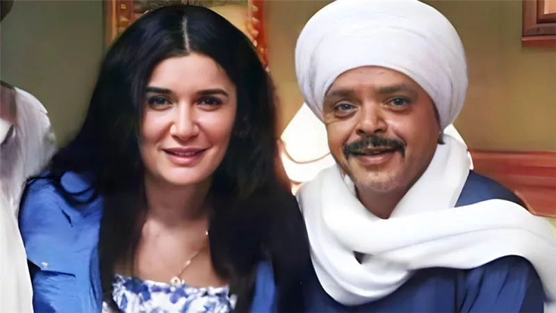 محمد هنيدي وغادة عادل يصوران مشاهد فيلمهما الجديد البريمو في سهل حشيش 
