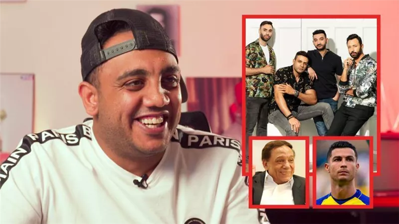 بالفيديو .. أوس أوس يكشف عن علاقته بفريق واما وعادل إمام وكريستيانو