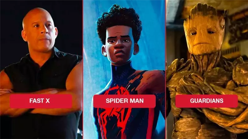 بوكس أوفيس .. Spider Man الأول وفان ديزل يحجز الخامس والسادس بـ Guardians وFast X