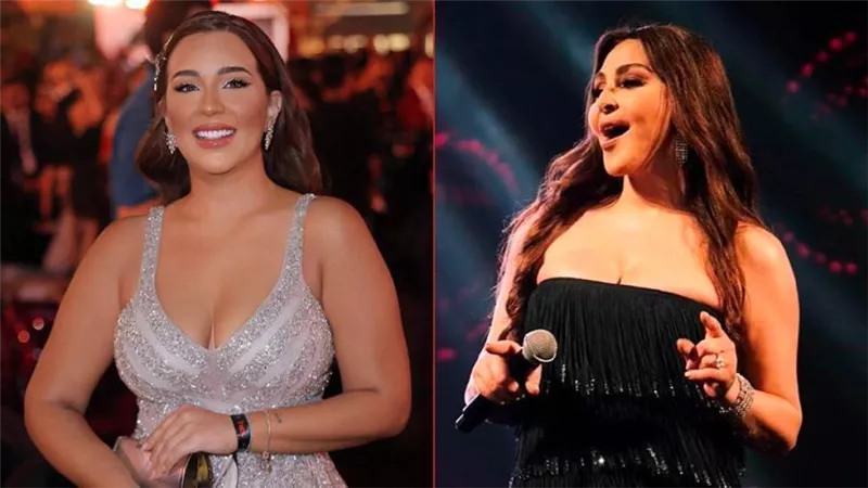 بسبب رقصة وفستان .. إليسا وأسما شريف منير تتصدران التريند 