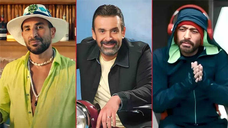 سباق أغانى أفلام العيد .. كريم عبدالعزيز يحصد 8 ملايين مشاهدة وتامر حسني في المركز الثاني وأحمد سعد يكتفى بـ 600 ألف