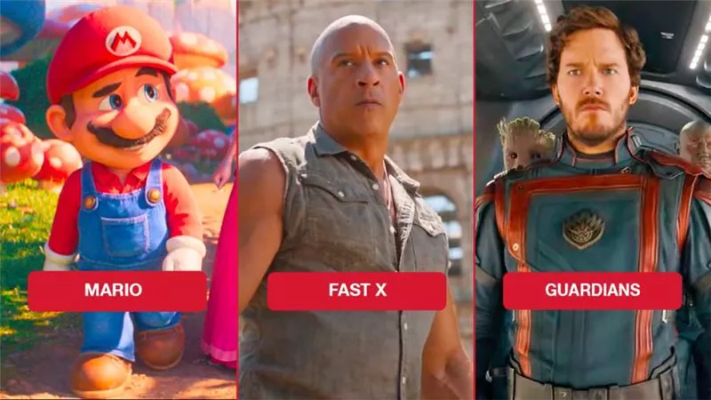 بوكس أوفيس هوليوود .. فان ديزل يحجز أول مركزين بـ Fast X وGuardians وMario الثالث بـ 13 مليون دولار