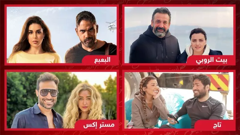 كريم ونور وأمير وياسمين وتامر ودينا وأحمد وهنا .. من الثنائى الأنجح في موسم عيد الأضحى؟