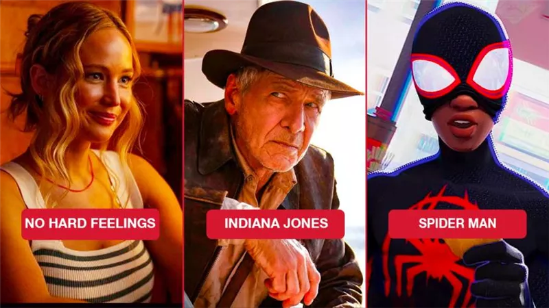 بوكس أوفيس هوليوود .. Indiana Jones يتصدر وSpider Man يتراجع للمركز الرابع وجينيفر لورانس الأخيرة بـ 13 مليون دولار