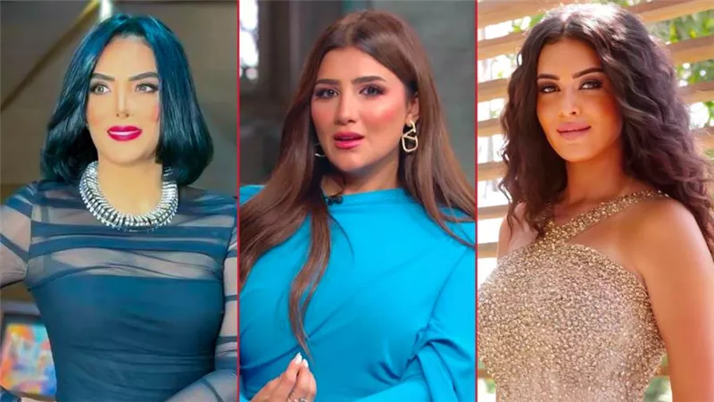 مي عمر وحورية فرغلي وميرنا نور الدين يتصدرون تريندات السوشيال ميديا في الساعات الأخيرة