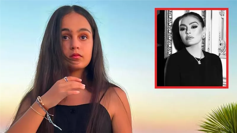 أول ظهور لـ تاليا الخواجة ابنة شريهان في عيد ميلادها الـ 14 والجمهور : نسخة من أمها