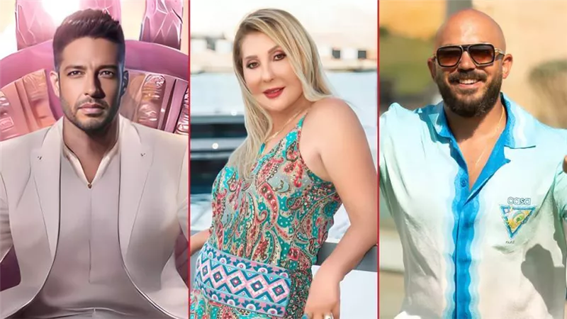 محمد حماقي ومحمود العسيلي ونادية الجندي يتصدرون التريند في الساعات الأخيرة