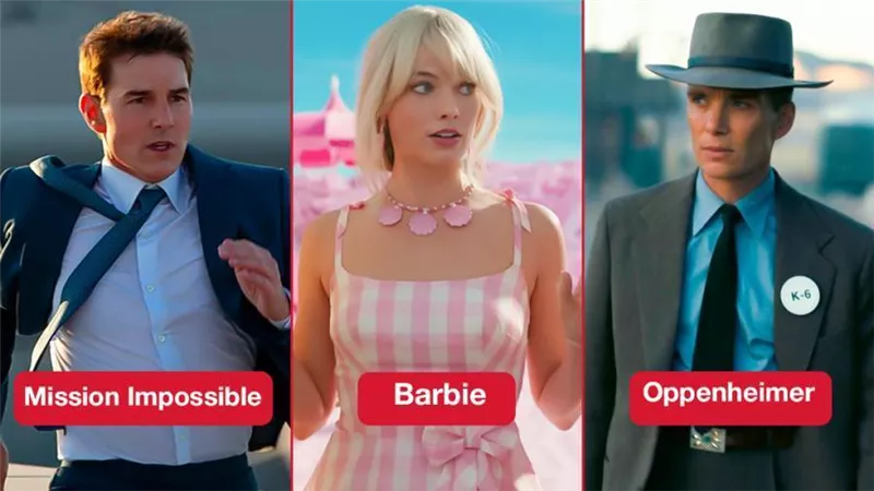 بورصة الأفلام الأجنبية في مصر .. Oppenheimer يتصدر بـ 34 مليون وتوم كروز يلاحقه وBarbie يتجاوز 2 مليون في 3 أيام