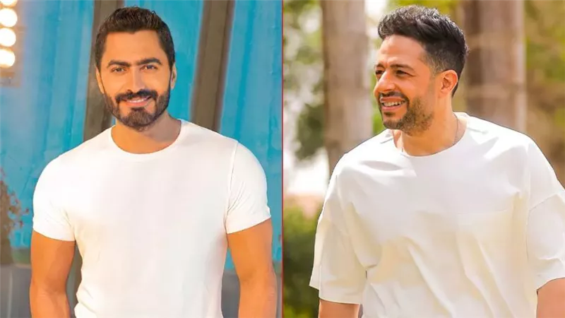 محمد حماقي وتامر حسني يحتلان صدارة تريند Top 10 على يوتيوب بأغانيهما