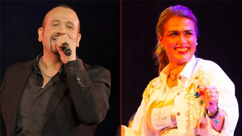 هشام عباس وسيمون نجما حفلات محكي القلعة اليوم 
