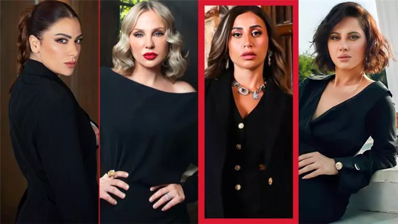 صبا مبارك وياسمين رئيس وشيرين رضا ينعون والدة دينا الشربيني : ربنا يصبرك