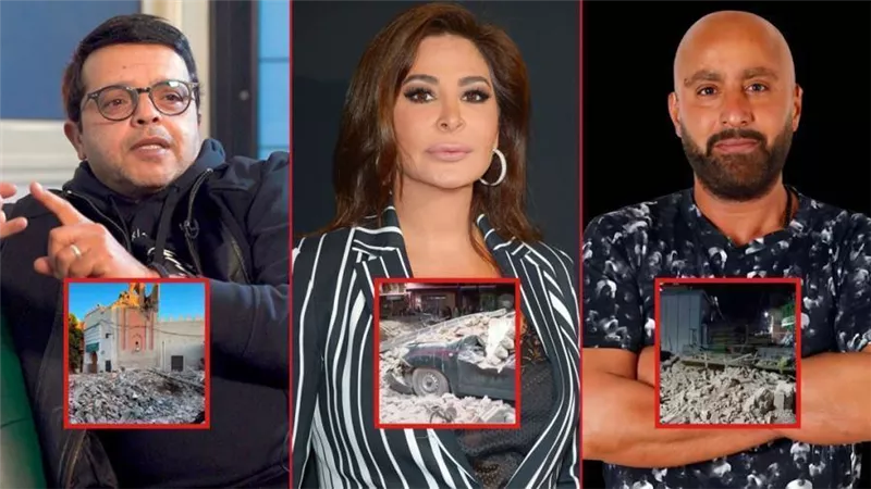 إليسا والسقا وهنيدي ينعون ضحايا زلزال المغرب : ربنا يصبر أهاليهم