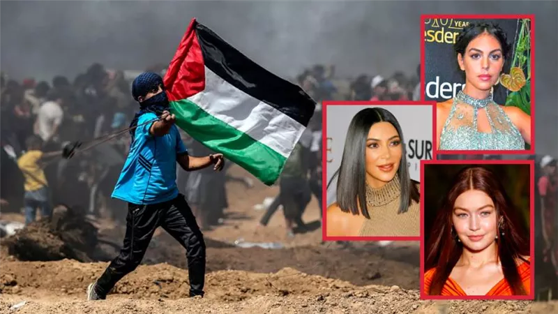 كيم كارديشيان وجورجينا وجيجي حديد .. مشاهير اتخذوا موقفًا محايدًا وطالبوا بالسلام لإسـ رائيل وفـ لسطـ ين