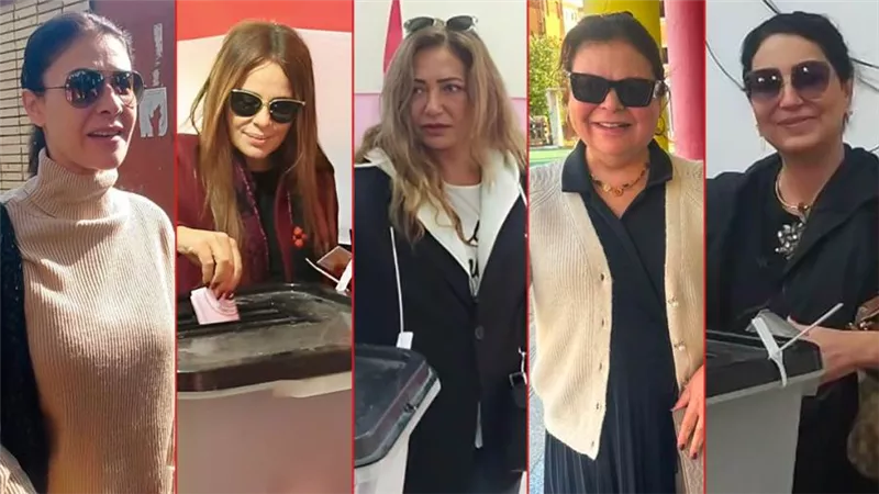 ليلى علوي ووفاء عامر وماجدة زكي وكارول سماحة وبسمة يدلون بأصواتهن في اليوم الثالث من الانتخابات الرئاسية