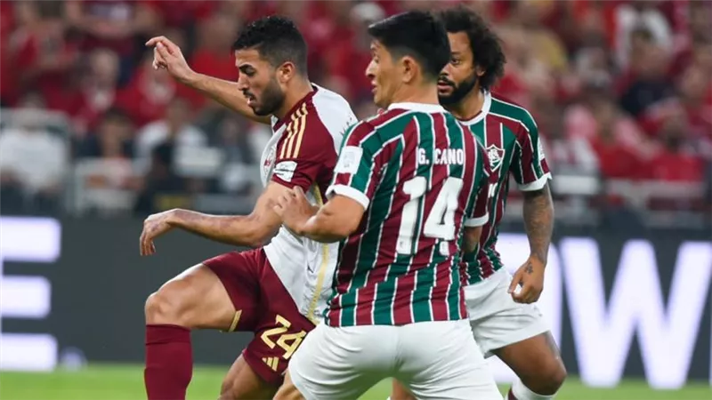 الأهلي يخسر أمام فلومينينسي البرازيلي 2-0 وينافس على الميدالية البرونزية في مونديال الأندية