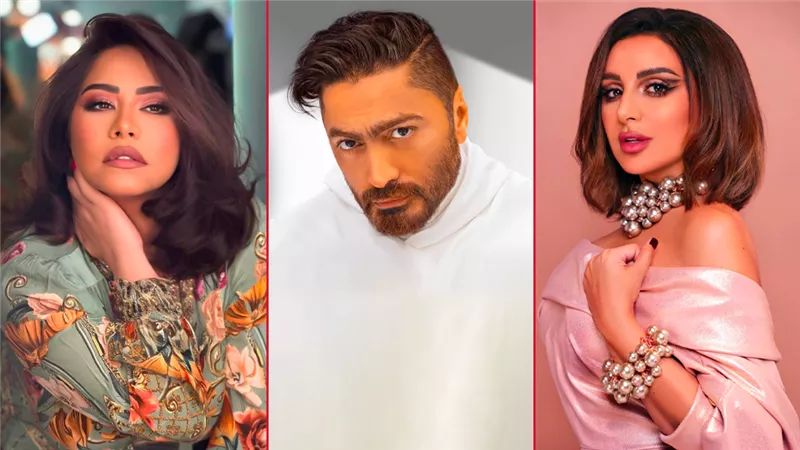 اليوم .. تامر يطرح أغنيتين وشيرين تطرح أغنية وأنغام تحيى حفل بالكويت