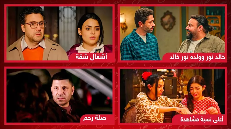 أعلى نسبة مشاهدة وأشغال شقة وخالد نور وولده نور خالد وصلة رحم .. MBC مصر تفوز بالجائزة الذهبية والفضية عن 4 مسلسلات