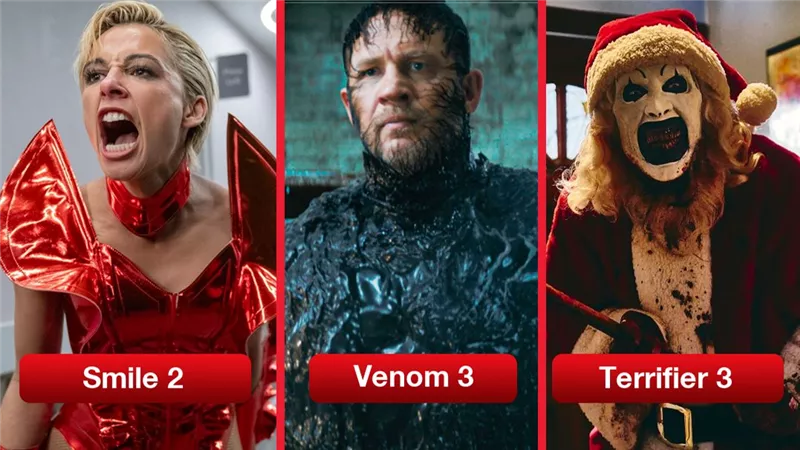 بوكس أوفيس هوليوود .. Venom 3 يتصدر وSmile 2 الثاني وTerrifier 3 الأخير