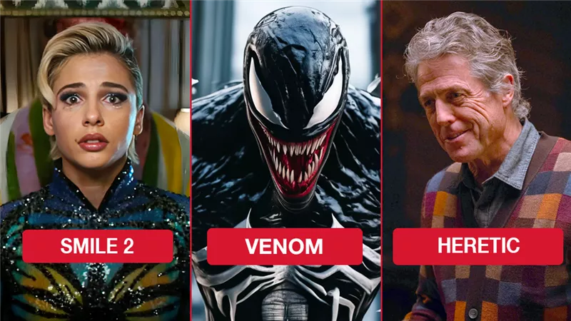 بوكس أوفيس هوليوود .. Venom في الصدارة وHeretic يلاحقه وSmile 2 الأخير