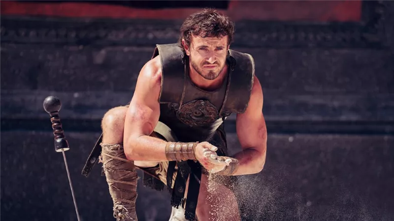 Gladiator 2 يحقق 87 مليون دولار في افتتاحية عرضه هذا الأسبوع