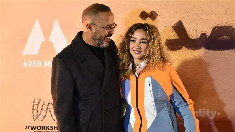 بالصور .. النجوم يدعمون أشرف عبدالباقي وابنته زينة في العرض الخاص لفيلم مين يصدق