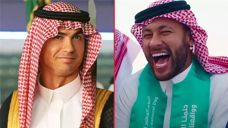 أبطاله كريستيانو ونيمار .. عرض مسلسل وثائقي عن الدوري السعودي قريباً على نتفليكس