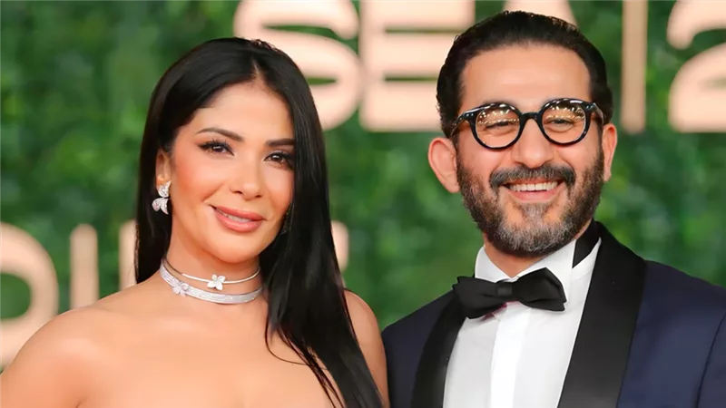 أحمد حلمي : مفيش مشاكل بيني وبين منى وبنقدر ظروف بعض بسبب شغلنا