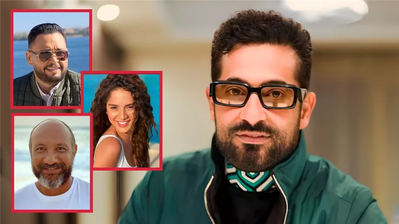 أحمد رزق ورنا رئيس وأحمد فهيم .. أشقاء عمرو سعد في مسلسل سيد الناس رمضان 2025